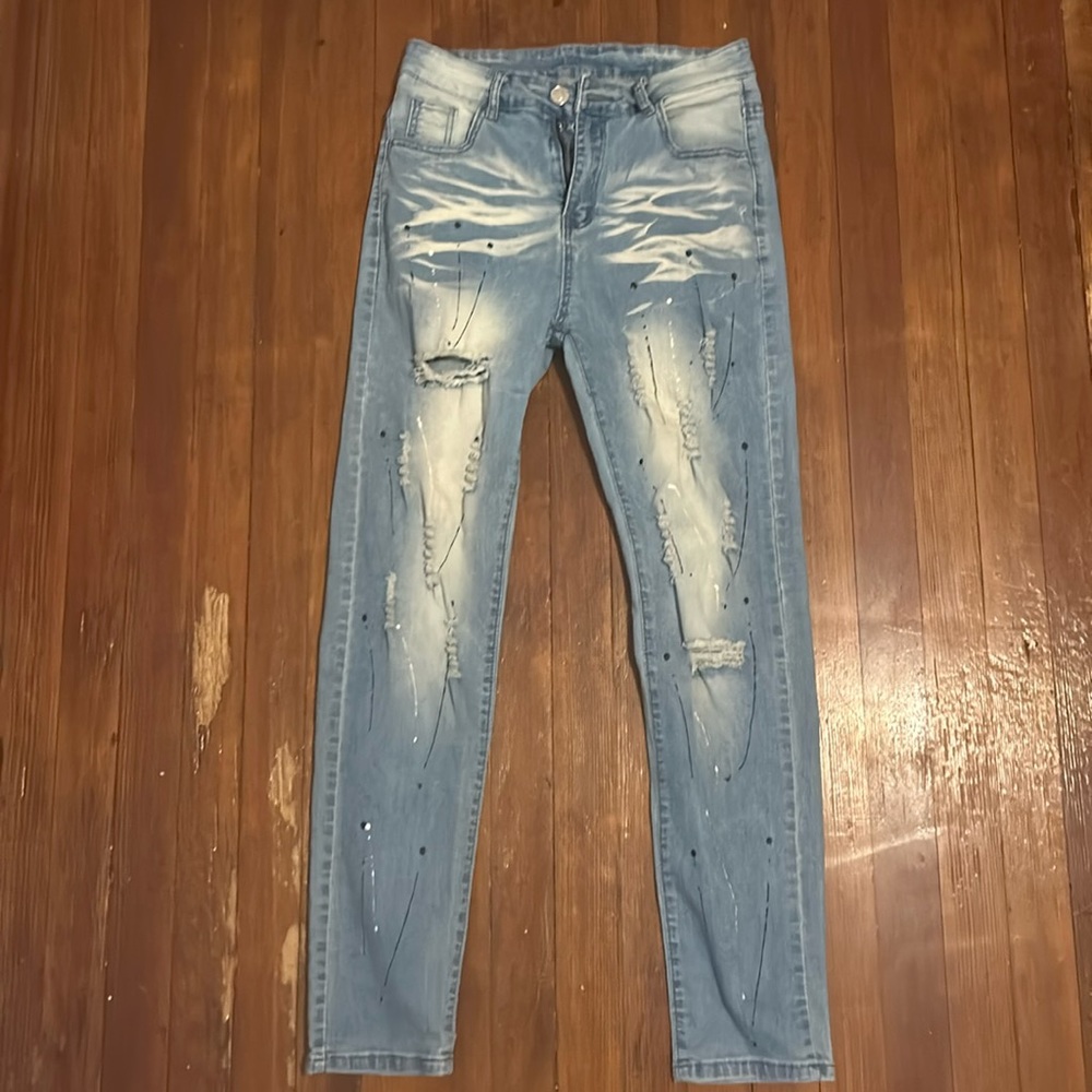 Romwe Blue jeans for men and Boys